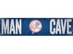 New York Yankees Man Cave 6x24 Sign