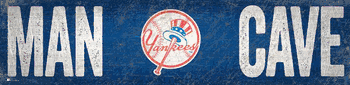 New York Yankees Man Cave 6x24 Sign