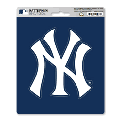 New York Yankees Matte Decal Sticker