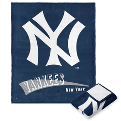 New York Yankees MLB CC Throwback Silk Touch Throw Blanket