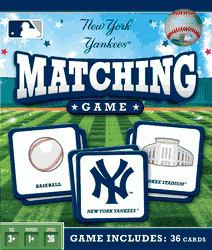 New York Yankees MLB Matching Game