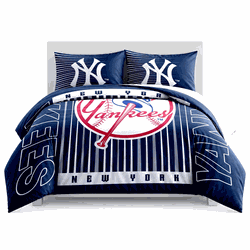New York Yankees Momentum Bedding Comforter Set F/Q