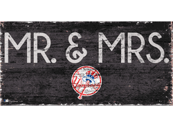 New York Yankees Mr. & Mrs. Sign