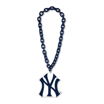 New York Yankees Necklace Big Fan Chain