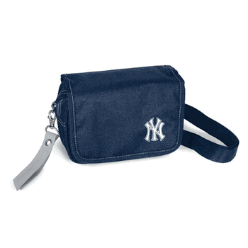 New York Yankees Ribbon Waist Pack Purse Gray