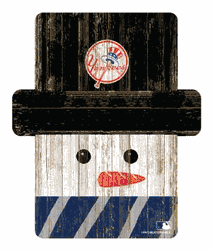 New York Yankees Snowman Ornament