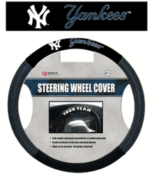 New York Yankees Steering Wheel Cover Mesh Style CO