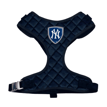 New York Yankees Velvet Pet Harness  - Extra Small