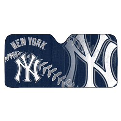 New York Yankees Windshield Sun Shade