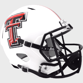 Texas Tech Red Raiders Full Size Speed Replica Football Helmet 2024