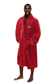 NFL Kansas City Chiefs Man L/XL Bathrobe