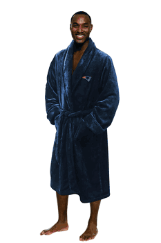 NFL New England Patriots Man L/XL Bathrobe