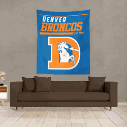 NFL 40 YD Dash Legacy Denver Broncos Printed Wall Hanging(Pod)
