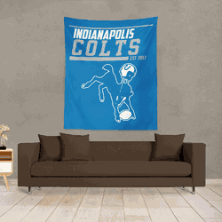 NFL 40 YD Dash Legacy Indianapolis Colts Printed Wall Hanging(Pod)