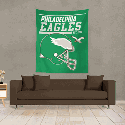 NFL 40 YD Dash Legacy Philadelphia Eagles Printed Wall Hanging(Pod)