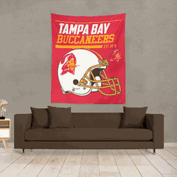 NFL 40 YD Dash Legacy Tampa Bay Buccaneers Printed Wall Hanging(Pod)