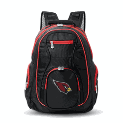 NFL Arizona Cardinals 19" Premium Laptop Backpack with Colored Trim