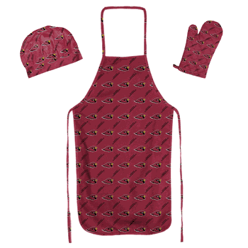 NFL Arizona Cardinals 3PC Set Apron Mitt Hat