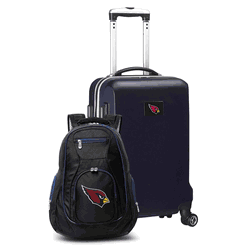 NFL Arizona Cardinals Deluxe 2-Piece Backpack & Carry-On Set