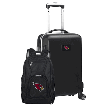 NFL Arizona Cardinals Deluxe 2-Piece Backpack & Carry-On Set