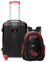 NFL Arizona Cardinals Premium 2-Piece Backpack & Carry-On Set