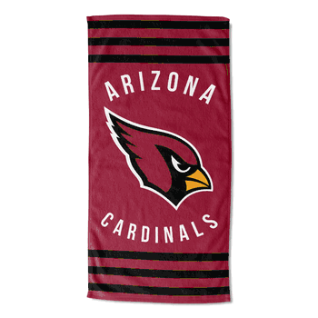 NFL Arizona Cardinals Stripes Beach Towel