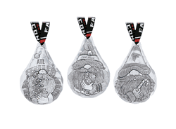 NFL Atlanta Falcons 3-Piece Gridiron Gnomes Ornament Set