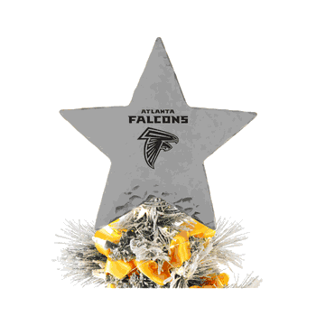 NFL Atlanta Falcons Star Tree Topper