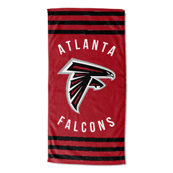 NFL Atlanta Falcons Stripes Beach Towel
