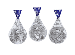 NFL Baltimore Ravens 3-Piece Gridiron Gnomes Ornament Set