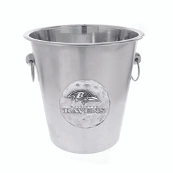 NFL Baltimore Ravens Logo Champagne Bucket