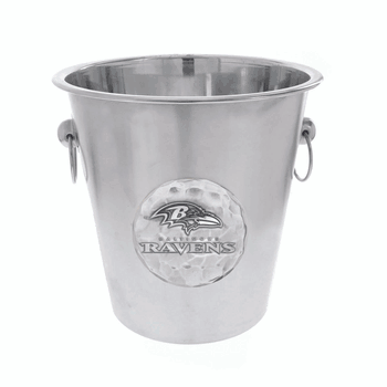 NFL Baltimore Ravens Logo Champagne Bucket