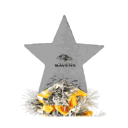 NFL Baltimore Ravens Star Tree Topper