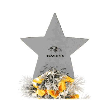 NFL Baltimore Ravens Star Tree Topper
