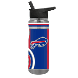 NFL Buffalo Bills 24oz Cool Vibes Jr. Thirst Hydration Water Bottle