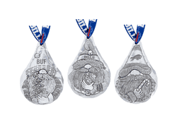 NFL Buffalo Bills 3-Piece Gridiron Gnomes Ornament Set