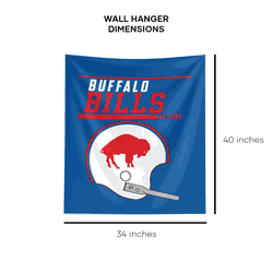 NFL Buffalo Bills 40 YD Dash Legacy Printed Wall Hanging