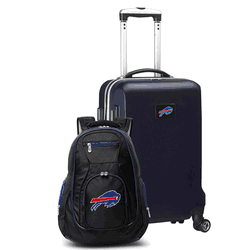 NFL Buffalo Bills Deluxe 2-Piece Backpack & Carry-On Set