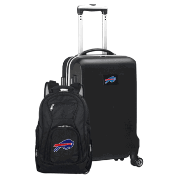 NFL Buffalo Bills Deluxe 2-Piece Backpack & Carry-On Set