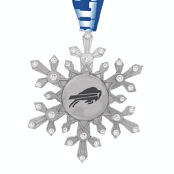 NFL Buffalo Bills Snowflake Collectible Ornament