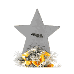 NFL Carolina Panthers Star Tree Topper