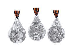 NFL Chicago Bears 3-Piece Gridiron Gnomes Ornament Set