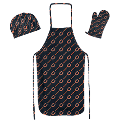 NFL Chicago Bears 3PC Set Apron Mitt Hat