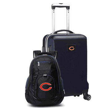 NFL Chicago Bears Deluxe 2-Piece Backpack & Carry-On Set
