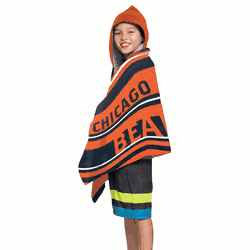 NFL Chicago Bears Juvy Hooded Towel