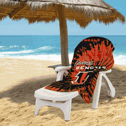 NFL Cincinnati Bengals Pyschedlic Beach Towel