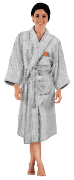 NFL Cleveland Browns Sherpa Bathrobe Women