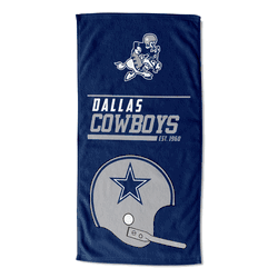 NFL Dallas Cowboys 40 Yard Dash Legacy Printed Beach Towel