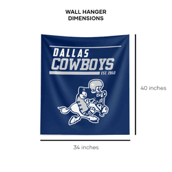 NFL Dallas Cowboys 40 YD Dash Legacy Printed Wall Hanging