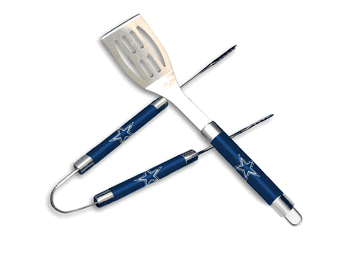 NFL Dallas Cowboys BBQ Grill Utensil Set